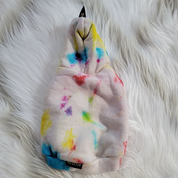 Found My Animal Tie Dye Hooded Dog Top - Picture 2 of 8